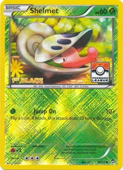 Shelmet (Pokemon League) [1st Place] League & Championship Cards Pokemon card
