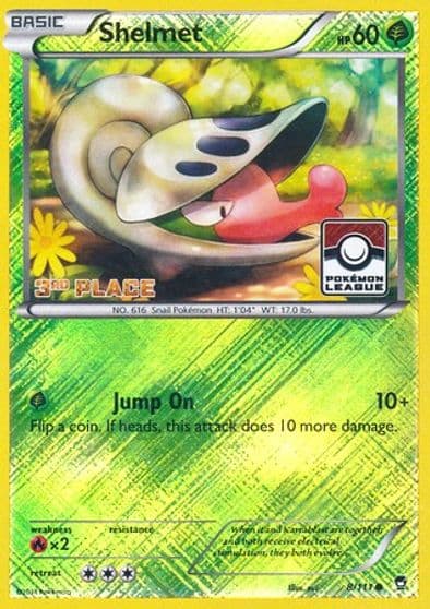 Shelmet (Pokemon League) [3rd Place] League & Championship Cards Pokemon card