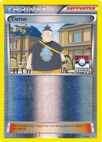 Tierno (Pokemon League) League & Championship Cards Pokemon card