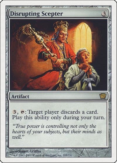 Disrupting Scepter 9th Edition Magic card