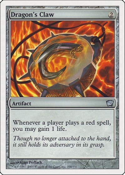 Dragons Claw 9th Edition Magic card