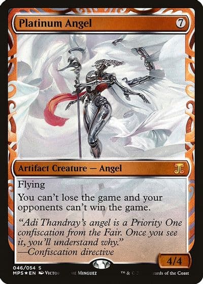 Platinum Angel Masterpiece Series: Kaladesh Inventions Magic card