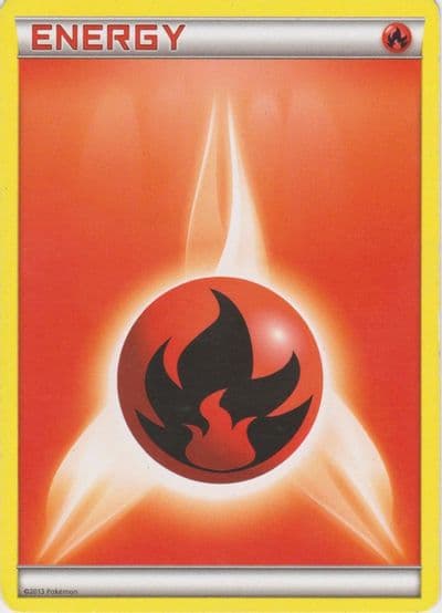 Fire Energy (2013 Unnumbered) Deck Exclusives Pokemon card