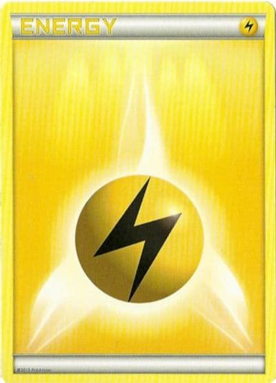 Lightning Energy (2013 Unnumbered) Deck Exclusives Pokemon card
