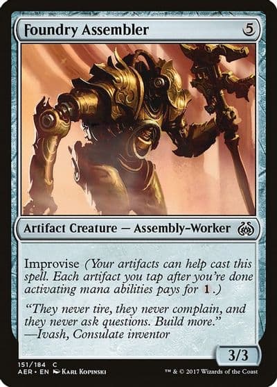Foundry Assembler Aether Revolt Magic card
