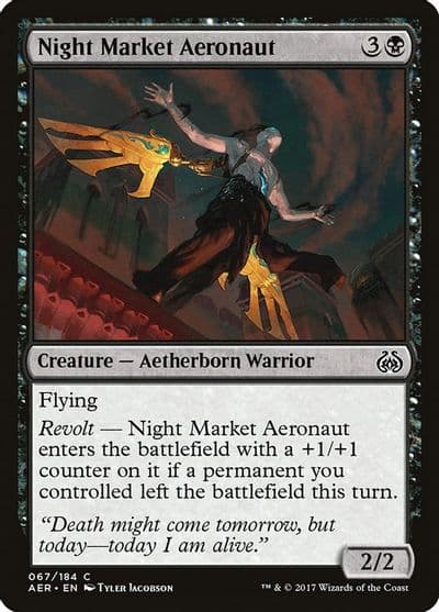 Night Market Aeronaut Aether Revolt Magic card