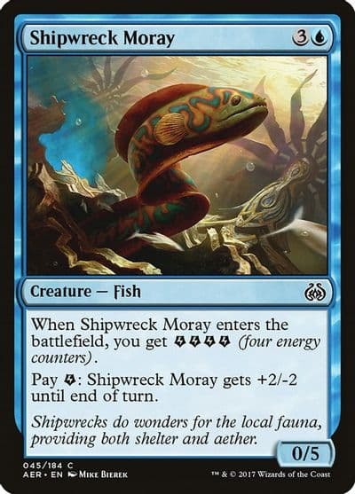 Shipwreck Moray Aether Revolt Magic card