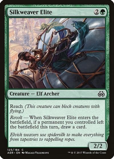 Silkweaver Elite Aether Revolt Magic card
