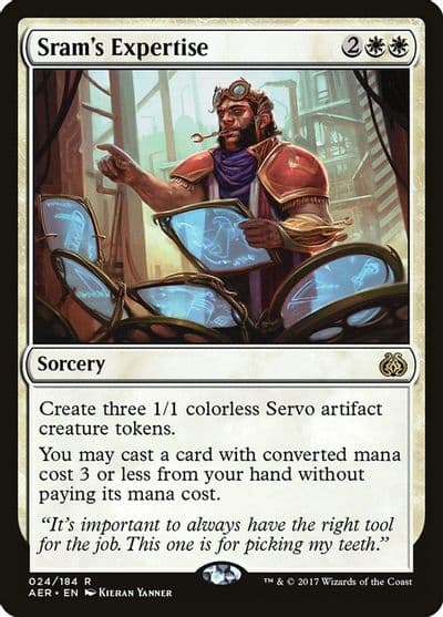 Srams Expertise Aether Revolt Magic card