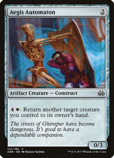 Aegis Automaton Aether Revolt Magic card