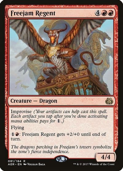 Freejam Regent Aether Revolt Magic card