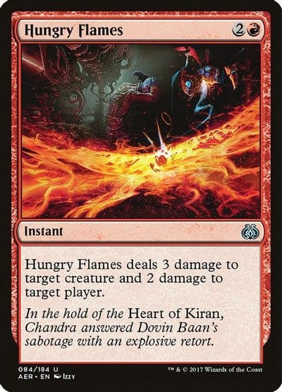 Hungry Flames Aether Revolt Magic card