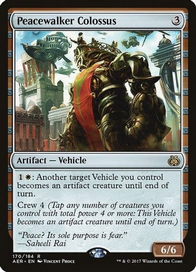 Peacewalker Colossus Aether Revolt Magic card