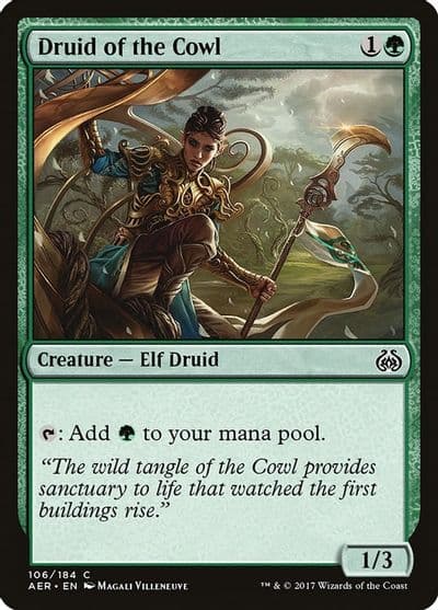 Druid of the Cowl Aether Revolt Magic card