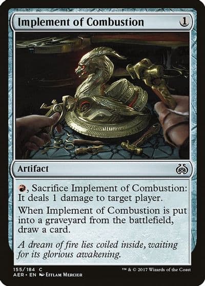 Implement of Combustion Aether Revolt Magic card