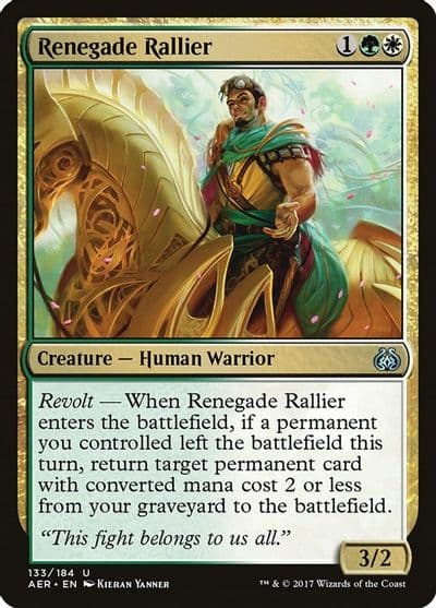 Renegade Rallier Aether Revolt Magic card