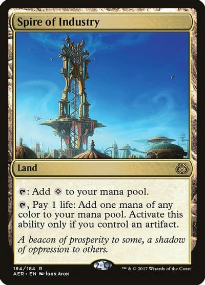 Spire of Industry Aether Revolt Magic card