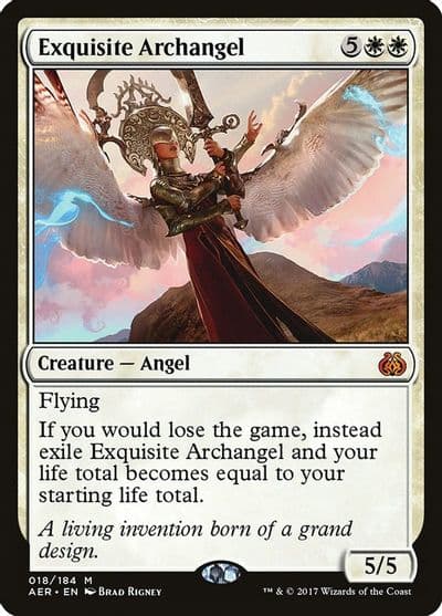 Exquisite Archangel Aether Revolt Magic card