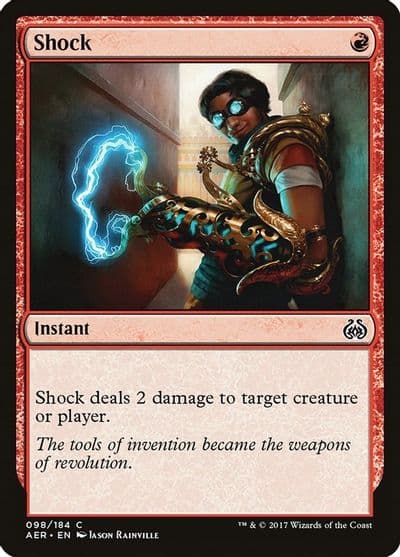 Shock Aether Revolt Magic card