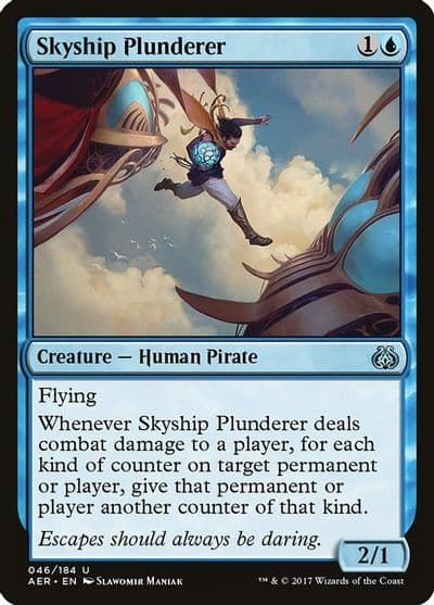 Skyship Plunderer Aether Revolt Magic card
