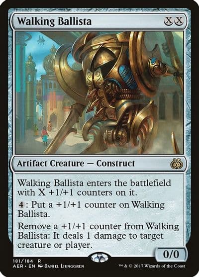 Walking Ballista Aether Revolt Magic card