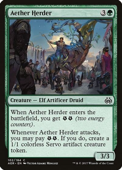 Aether Herder Aether Revolt Magic card