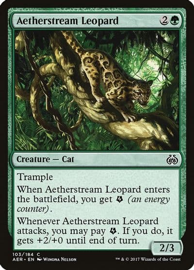 Aetherstream Leopard Aether Revolt Magic card