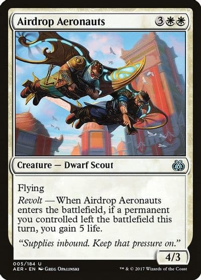 Airdrop Aeronauts Aether Revolt Magic card