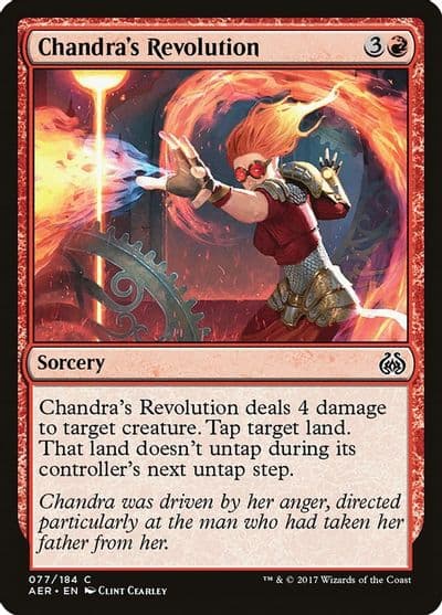 Chandras Revolution Aether Revolt Magic card