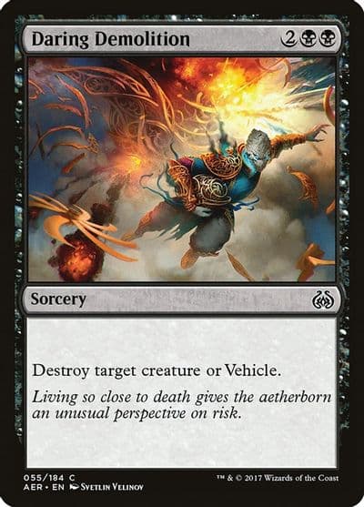 Daring Demolition Aether Revolt Magic card