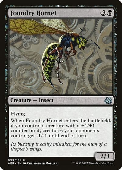 Foundry Hornet Aether Revolt Magic card