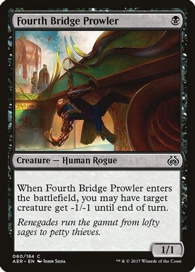 Fourth Bridge Prowler Aether Revolt Magic card