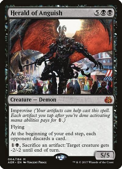 Herald of Anguish Aether Revolt Magic card