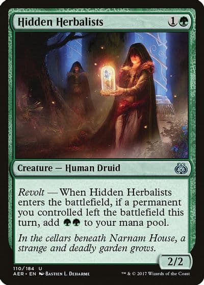 Hidden Herbalists Aether Revolt Magic card