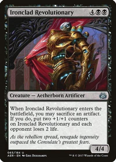 Ironclad Revolutionary Aether Revolt Magic card