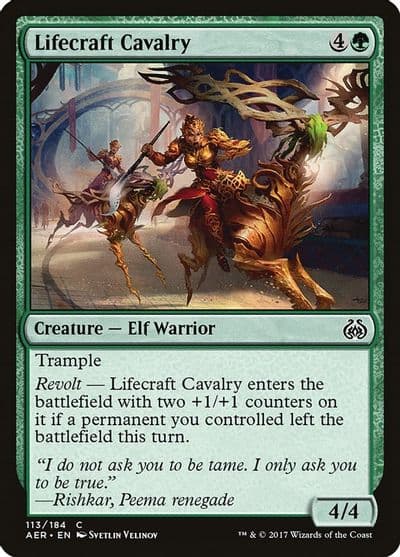 Lifecraft Cavalry Aether Revolt Magic card