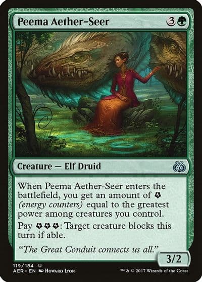 Peema Aether Seer Aether Revolt Magic card