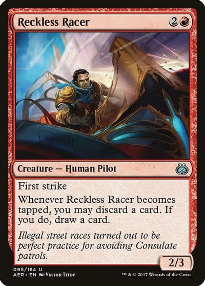 Reckless Racer Aether Revolt Magic card