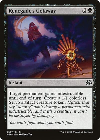 Renegades Getaway Aether Revolt Magic card