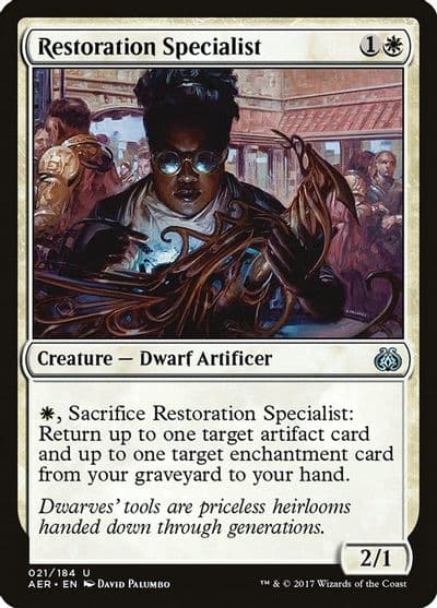 Restoration Specialist Aether Revolt Magic card
