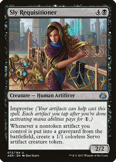 Sly Requisitioner Aether Revolt Magic card