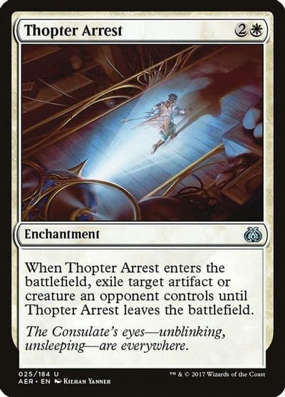 Thopter Arrest Aether Revolt Magic card