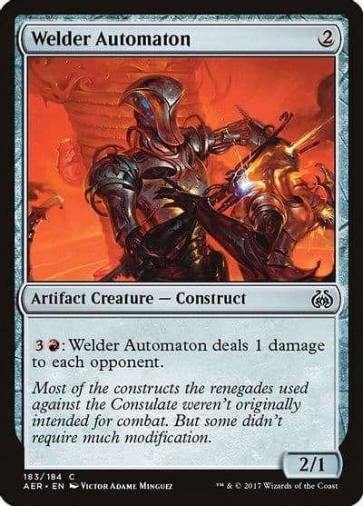 Welder Automaton Aether Revolt Magic card