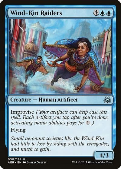 Wind Kin Raiders Aether Revolt Magic card