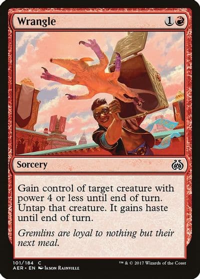 Wrangle Aether Revolt Magic card