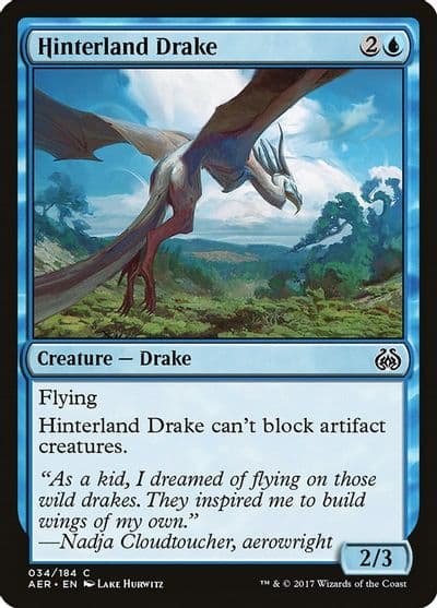 Hinterland Drake Aether Revolt Magic card