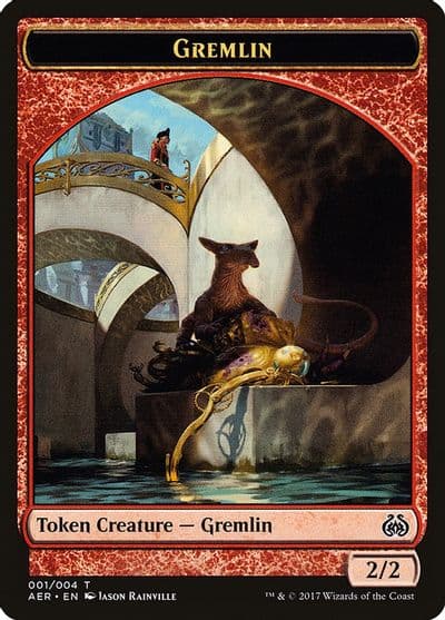 Gremlin Token Aether Revolt Magic card