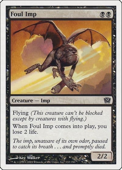 Foul Imp 9th Edition Magic card