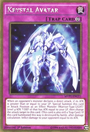 Krystal Avatar The Dark Side of Dimensions Movie Pack: Gold Edition Yu-Gi-Oh! card