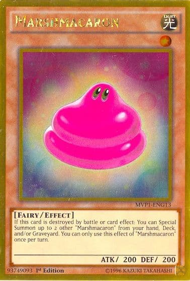 Marshmacaron The Dark Side of Dimensions Movie Pack: Gold Edition Yu-Gi-Oh! card